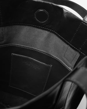 W TOTE BAG - BLACK