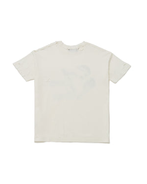 LOVER GIVER EASY TEE (DESTROYED) - WHITE