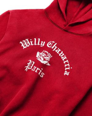 WC PARIS HOODIE - RED