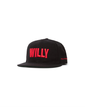 "WILLY" CAP - BLACK