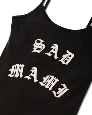SAD MAMI CHOLITA TANK - BLACK