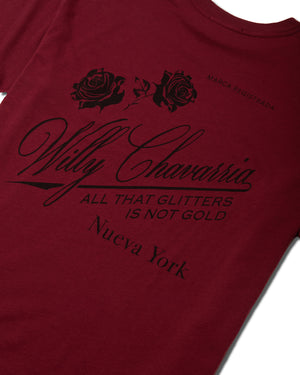 WILLY LABEL EASY TEE - RED