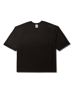 'WILLY' INSIDE OUT BUFFALO TEE - BLACK
