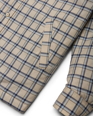 QUILTED OVERSHIRT - LIGHT BLUE