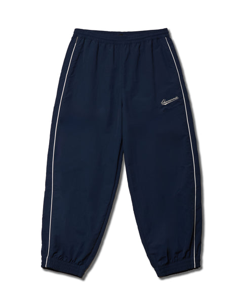 美品 WILLY CHAVARRIA BOY WORK PANT BAD BOY TRACK PANT - PRUSSIAN BLUE | Willy Chavarria