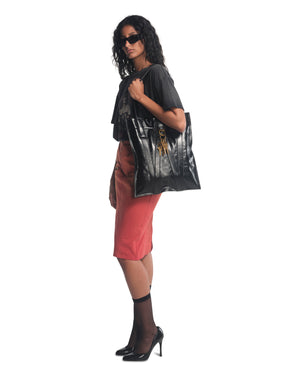 W TOTE BAG - BLACK