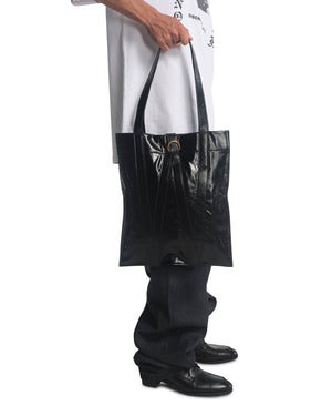 W TOTE BAG - BLACK