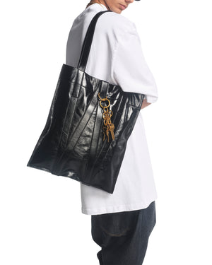 W TOTE BAG - BLACK