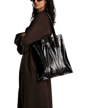 W TOTE BAG - BLACK