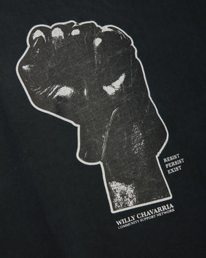 RESIST,PERSIST,EXIST BUFFALO TEE