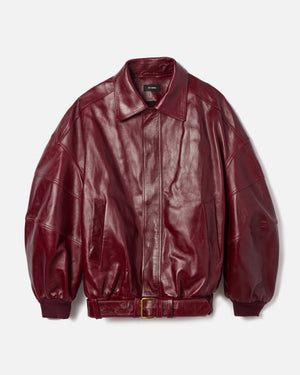 OS HUSTLER'S LEATHER JACKET