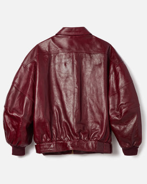 OS HUSTLER'S LEATHER JACKET