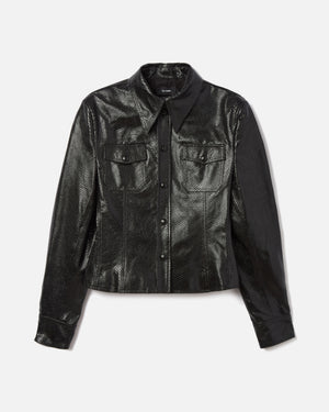 LEATHER CHAVELA SHIRT