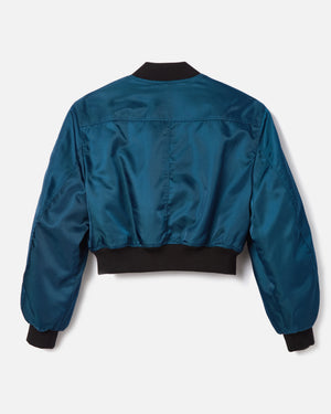 CROPPED BOMBER