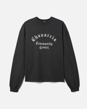 COMMUNITY CENTER LS BUFFALO TEE