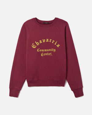 CHAVARRIA COMMUNITY RAGLAN STANDARD CREWNECK