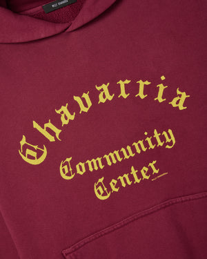 CHAVARRIA COMMUNITY CENTER SHRUNKEN PO HOODIE