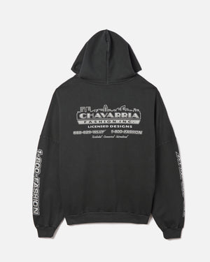 CHAVARRIA LICENSED DESIGNS ZIP HOODIE