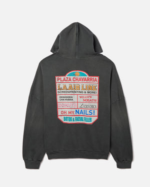 PLAZA CHAVARRIA ZIP HOOLIGAN HOODIE