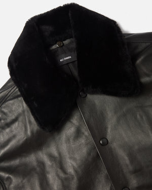 LEATHER COACH JACKET