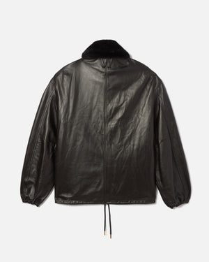 LEATHER COACH JACKET