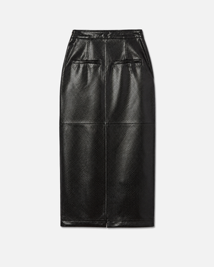 LEATHER TUBO SKIRT