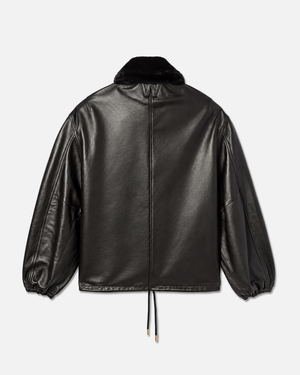 LEATHER COACH JACKET