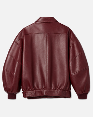 OS HUSTLER'S LEATHER JACKET