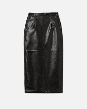 LEATHER TUBO SKIRT