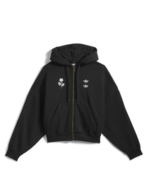 ADIDAS X WC HEAVY WEIGHT ZIP -BLK