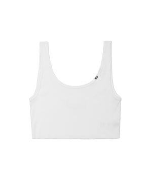 WOMEN'S BRALETTE TANK - WHITE